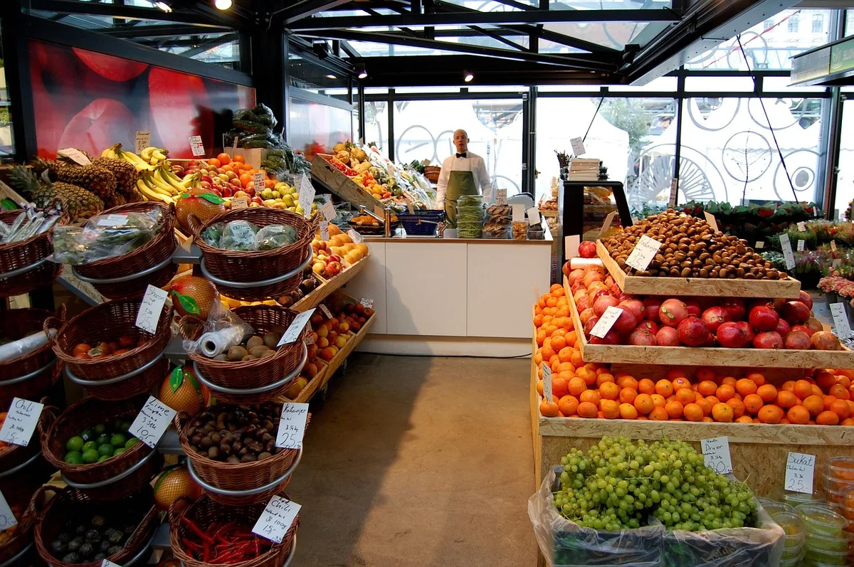 Divers fruits frais